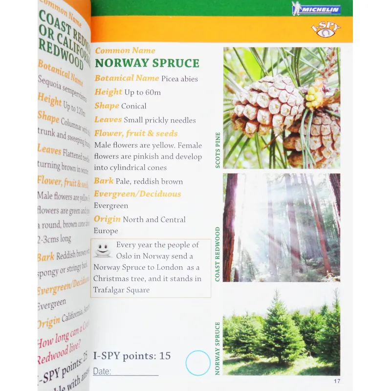 i-SPY Trees (Michelin i-SPY Guides) 11546