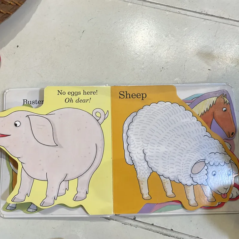 NGOẠI VĂN : Rod Campbell - OH DEAR! Farm animal shapes  1027449
