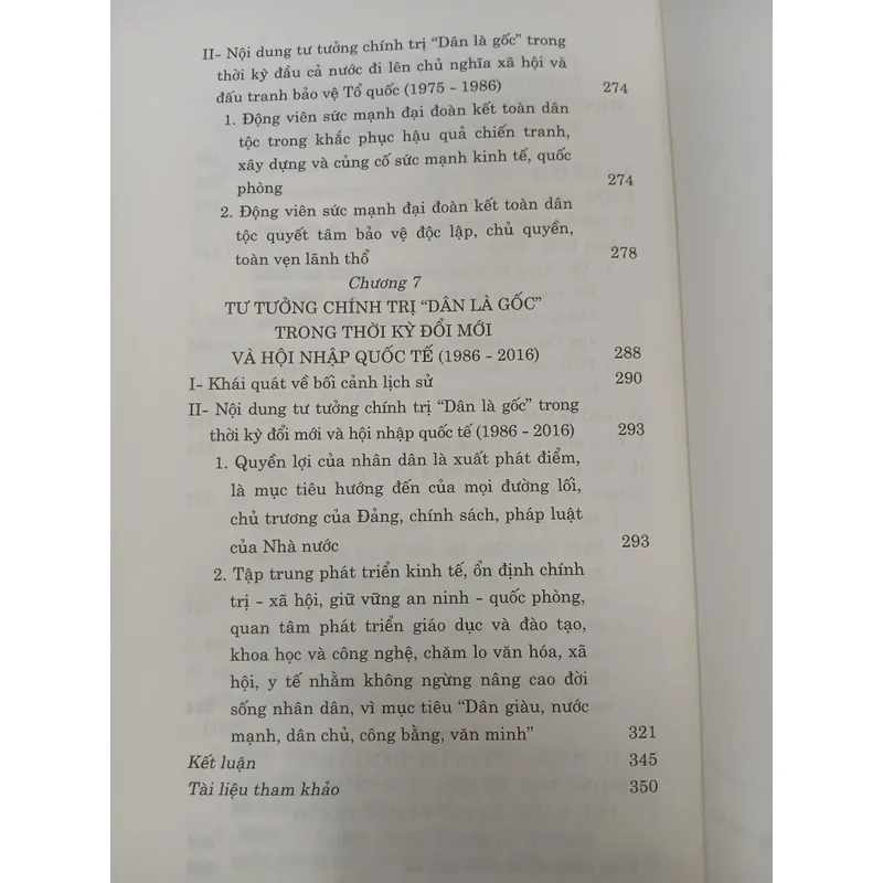 TƯ TƯỞNG CHÍNH TRỊ "DÂN LÀ GỐC" TRONG LỊCH SỬ VIỆT NAM  721113