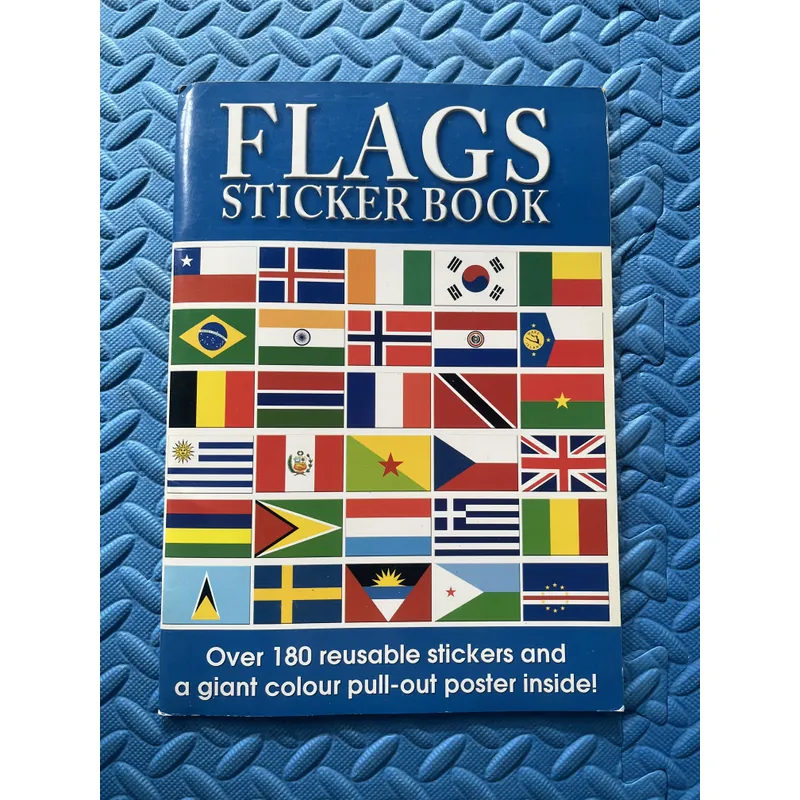 Flag sticker book 717107