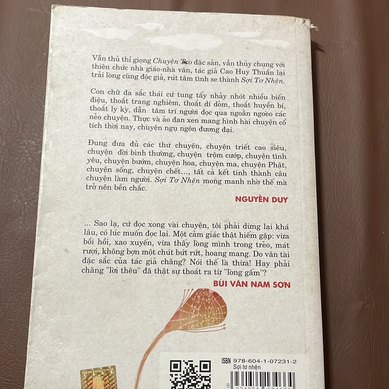 II Tản Văn: Sợi Tơ Nhện - Cao Huy Thuần - 2015 523153