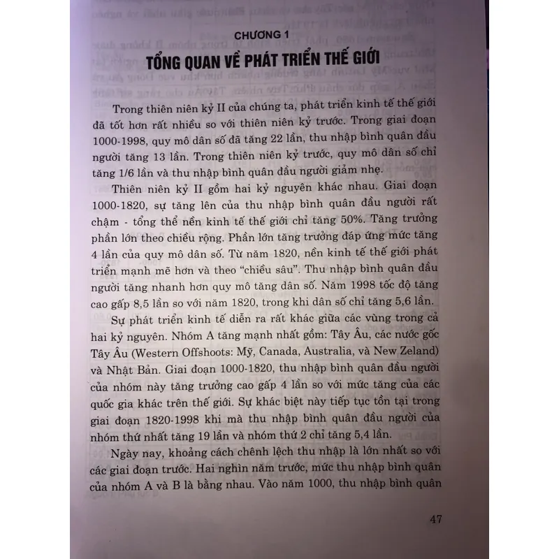 Kinh tế thế giới Một thiên niên kỷ phát triển  708730