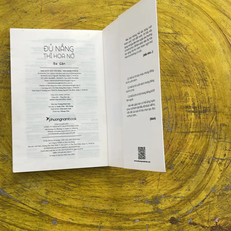 ĐỦ NẮNG THÌ HOA NỞ - ba gàn 974735