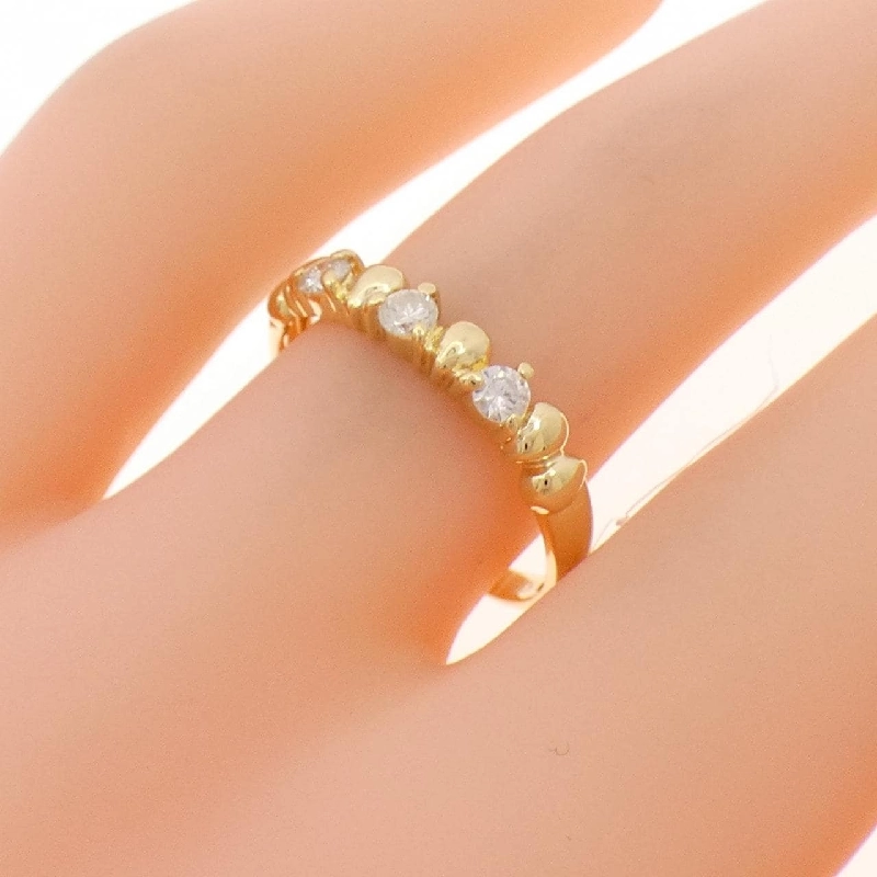 Nhẫn kim cương K18YG 0.19CT - Hàng hiệu Authentic 848055