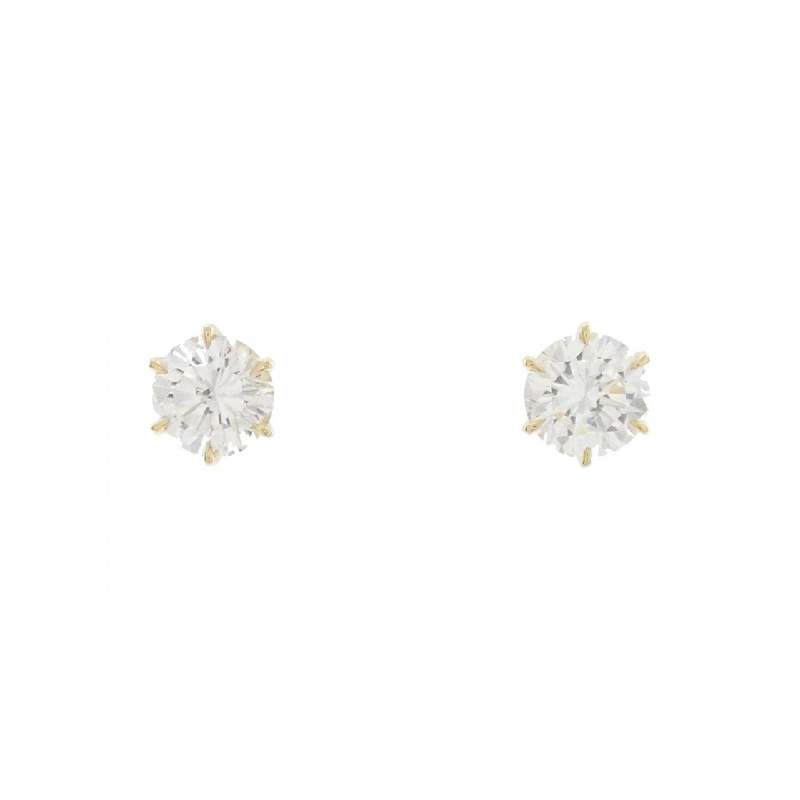 K18YG Bông tai kim cương 0.542CT 0.536CT H SI2 VG - Hàng hiệu Chính hãng 871814