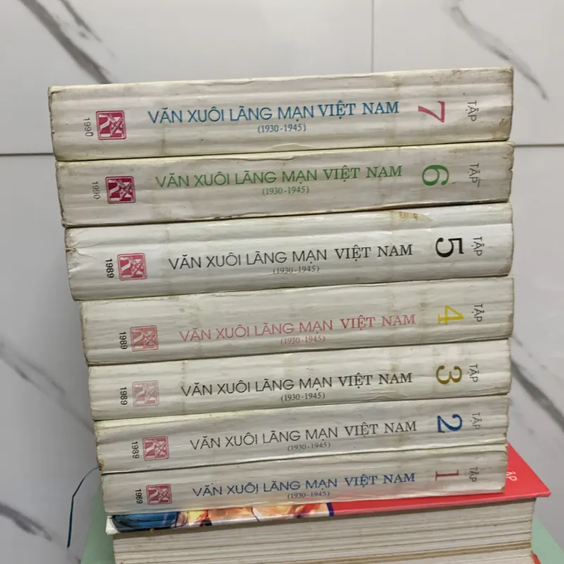 Văn xuôi lãng mạn việt nam 1930 - 1945. Bộ 7 cuốn. 7b2 746958