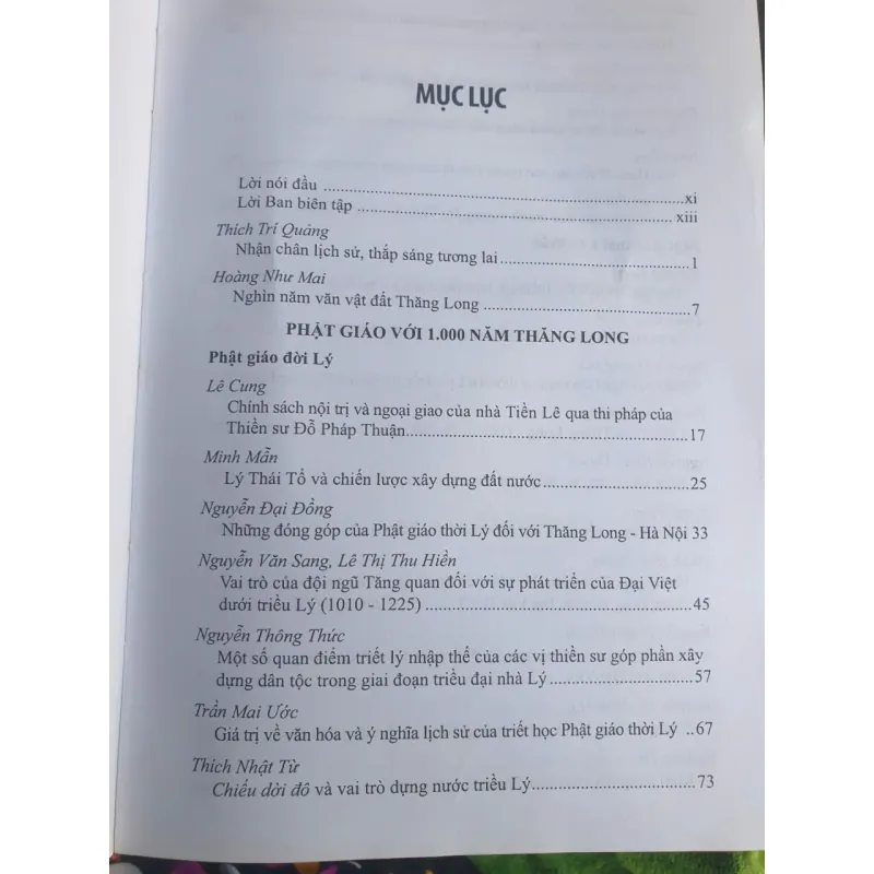 Văn học, Phật giáo với 1000 năm Thăng Long - Hà Nội sách nghiên cứu 689711