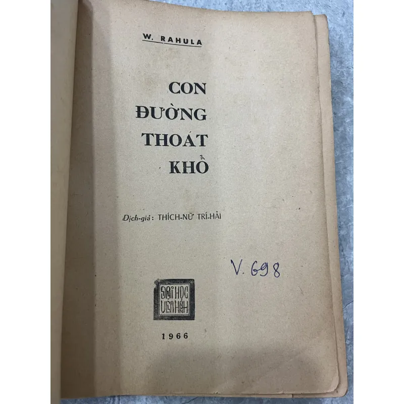 CON ĐƯỜNG THOÁT KHỔ - THÍCH NỮ TRÍ HẢI 782287
