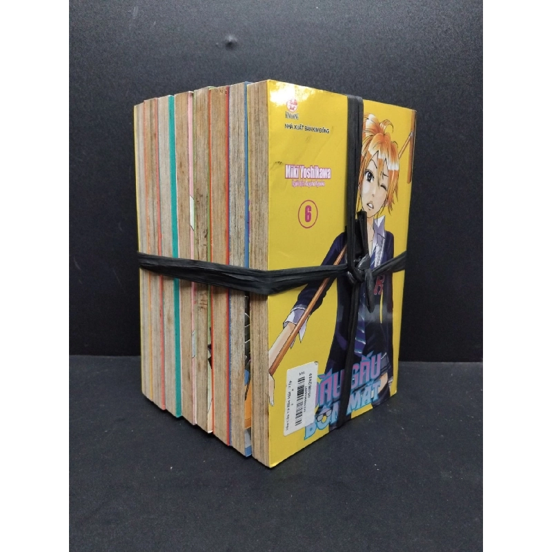 Combo 8 Đầu gấu & bốn mắt tập 6, 12, 13, 14, 15, 16, 17, 19 mới 80% ố vàng HCM1906 Miki Yoshikawa TRUYỆN TRANH 924584