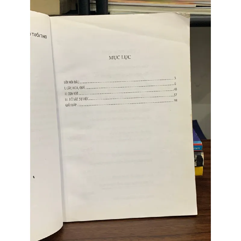 Câu đố tuổi thơ- Lê Thị Lệ Hằng 600620