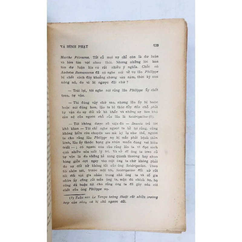 Tội ác và hình phạt - Dostoievski ( Trương Đình Cử dịch ) 127786