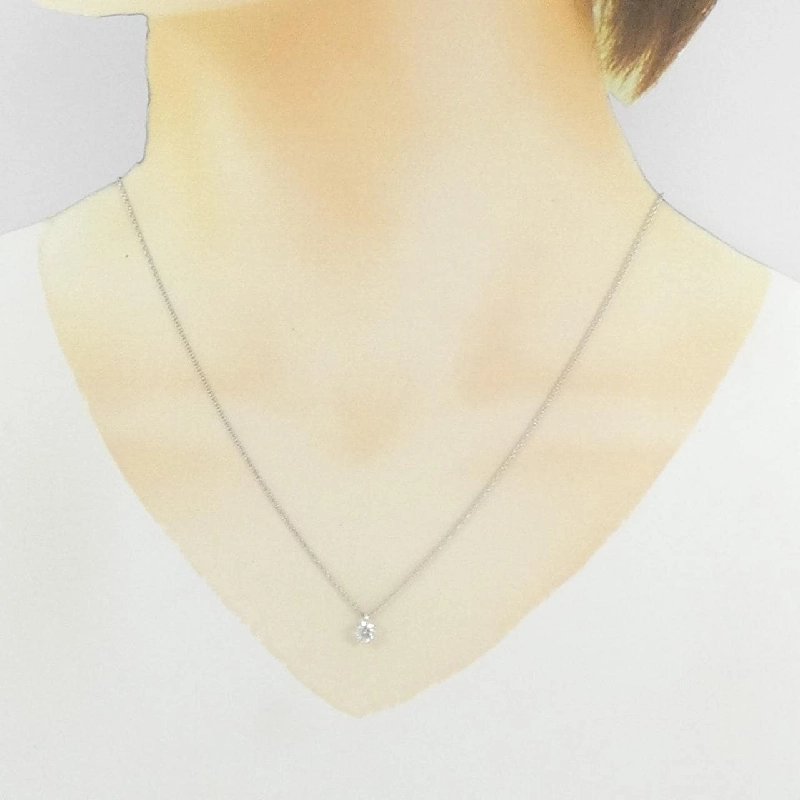 Dây chuyền kim cương PT900/PT850 0.409CT E SI2 EXT - Hàng hiệu Chính hãng 875252