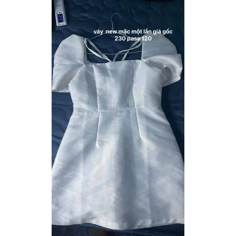 váy tiệc trắng  460613