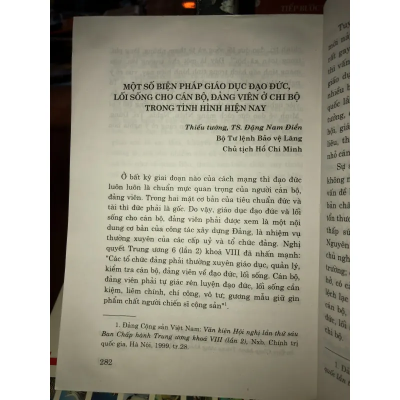 Xây dựng Đảng ta thật sự trong sạch, vững mạnh, là đạo đức, là văn minh theo tư tưởng… 756074
