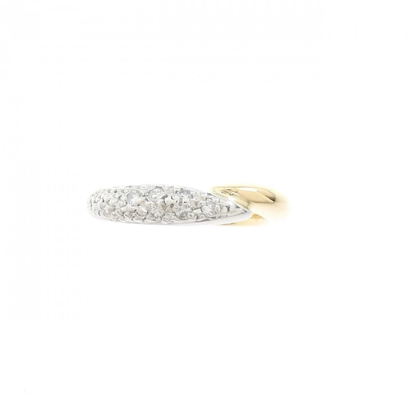 Nhẫn kim cương K18YG/PT900 0.06CT - Hàng hiệu Authentic 852174