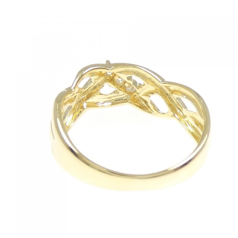 Nhẫn kim cương K18YG 0.09CT - Hàng hiệu Authentic 854626