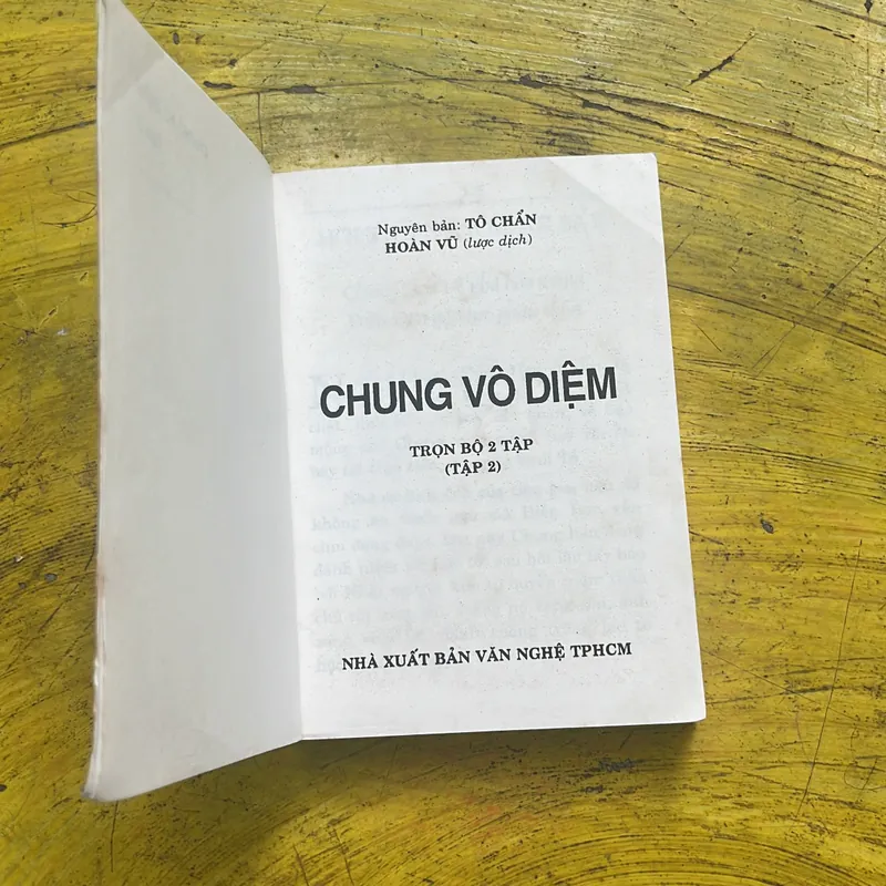 CHUNG VÔ DIỆM (2 tập ) - TÔ CHẨN 713416