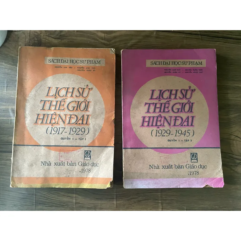 LỊCH SỬ THẾ GIỚI HIỆN ĐẠI  2 tập| 1978| khổ lớn  569993