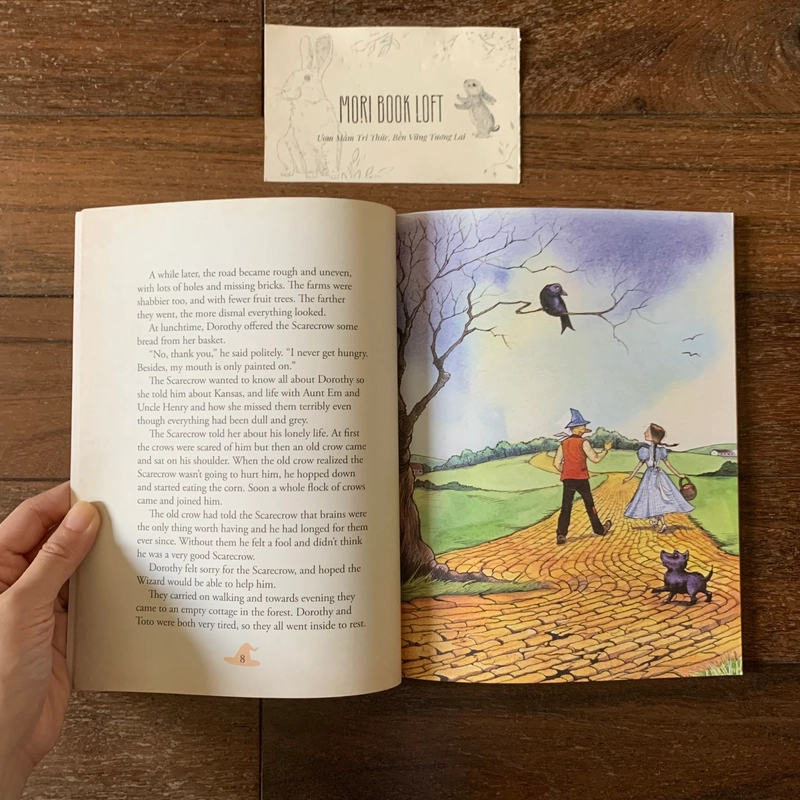 Sách tranh tiếng anh The Wizard of Oz, Used, Classic Collection 462342