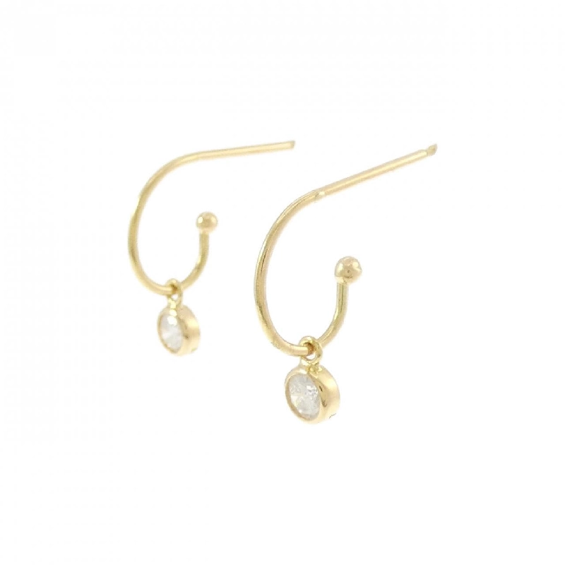 K18YG Bông tai kim cương 0.14CT - Hàng hiệu Authentic 869417