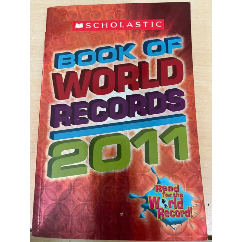 Sách tiếng Anh Book of world records 2011 752665