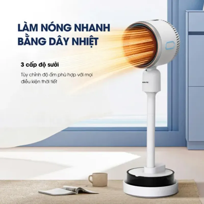 Quạt điều hòa thông minh All in One KSA369 làm mát, sưởi ấm, phun sương, diệt khuẩn 586612