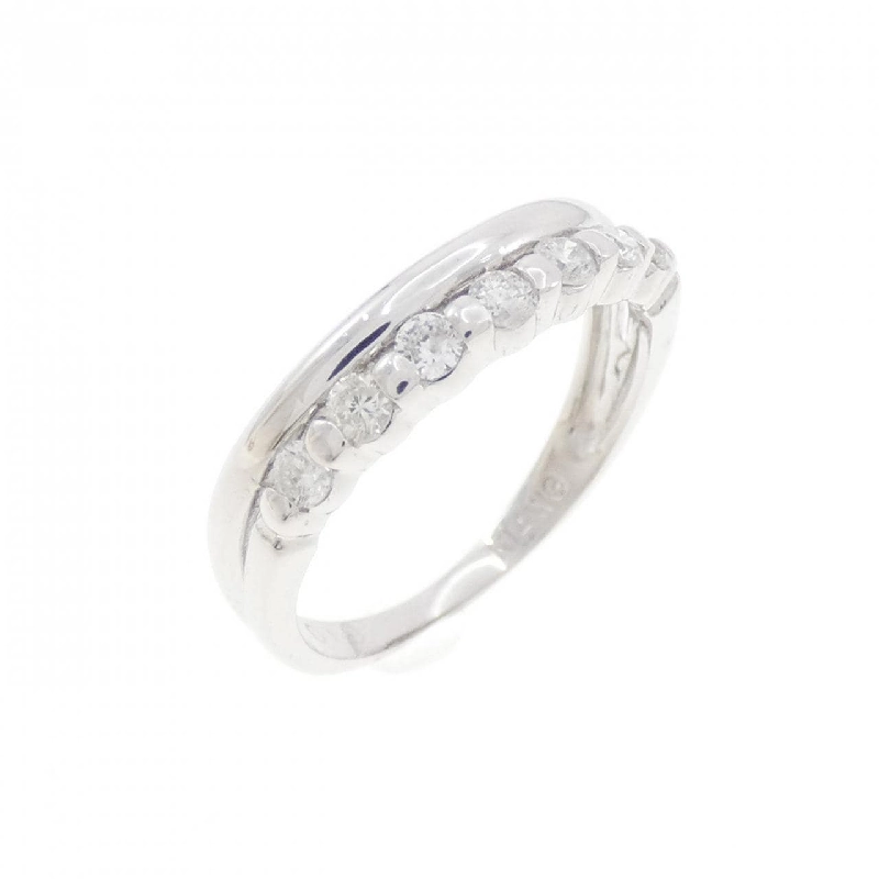 Nhẫn hồng ngọc K14WG 0.19CT 672554