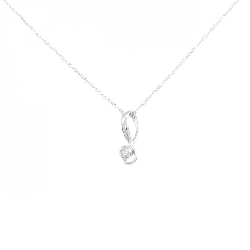 K14WG Dây chuyền kim cương 0.02CT - Hàng hiệu Authentic 857683