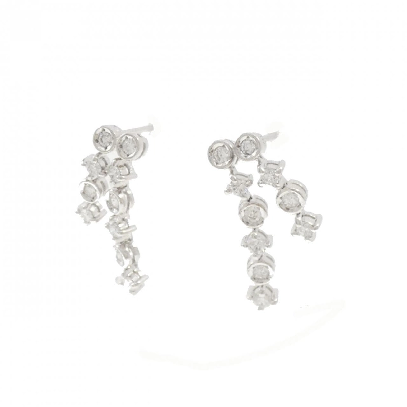 K18WG Bông tai kim cương 1.00CT - Hàng hiệu Chính hãng 865882