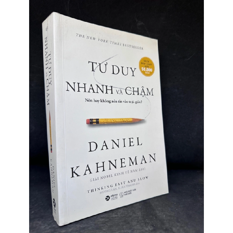 [Phiên Chợ Sách Cũ] Tư Duy Nhanh Và Chậm - Daniel Kahneman 2804, 2020 SBM 446971