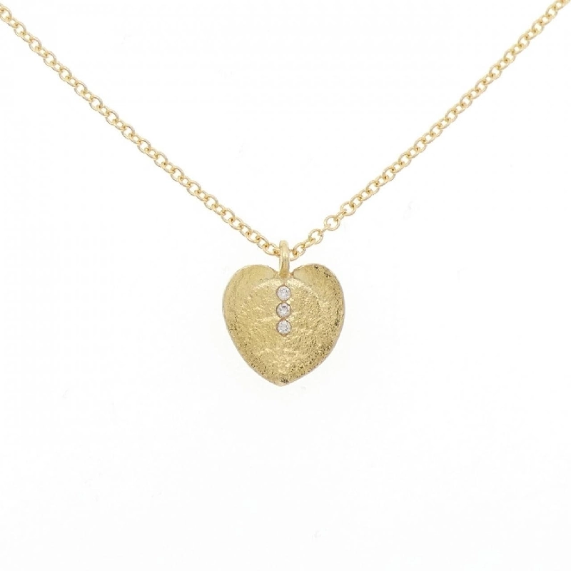 585YG Lá Cây Dây Chuyền Kim Cương - Hàng hiệu Chính hãng 869042