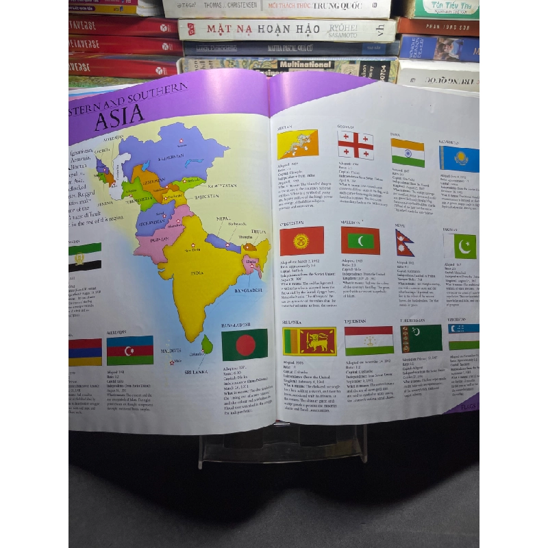 Discover flags of the world mới 90% Wonders of learning HPB2505 SÁCH NGOẠI VĂN 181238