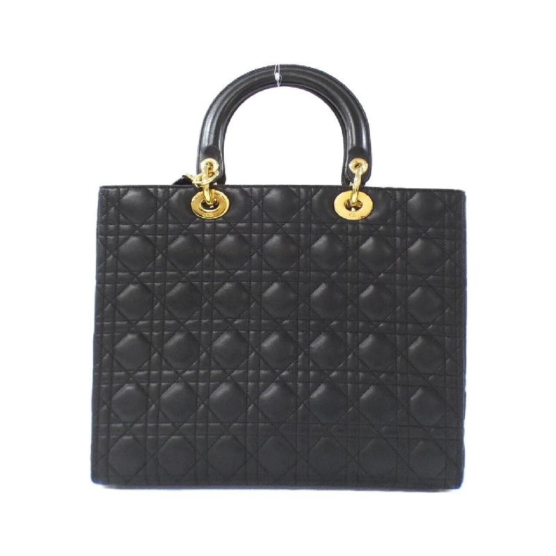 【Vintage】Christian Dior Lady Dior Large CAL44560 Bag 617778