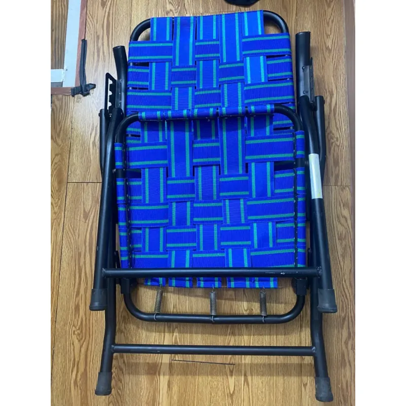 Ghế xếp màu xanh dương  778482