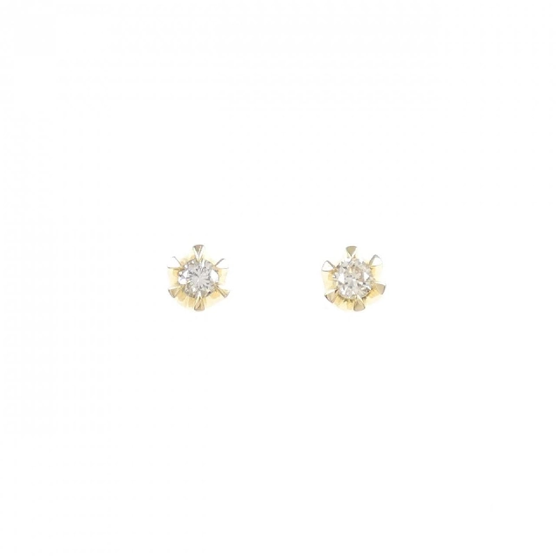 K18YG Solitaire Bông tai Kim cương 0.10CT - Hàng hiệu Chính hãng 863352