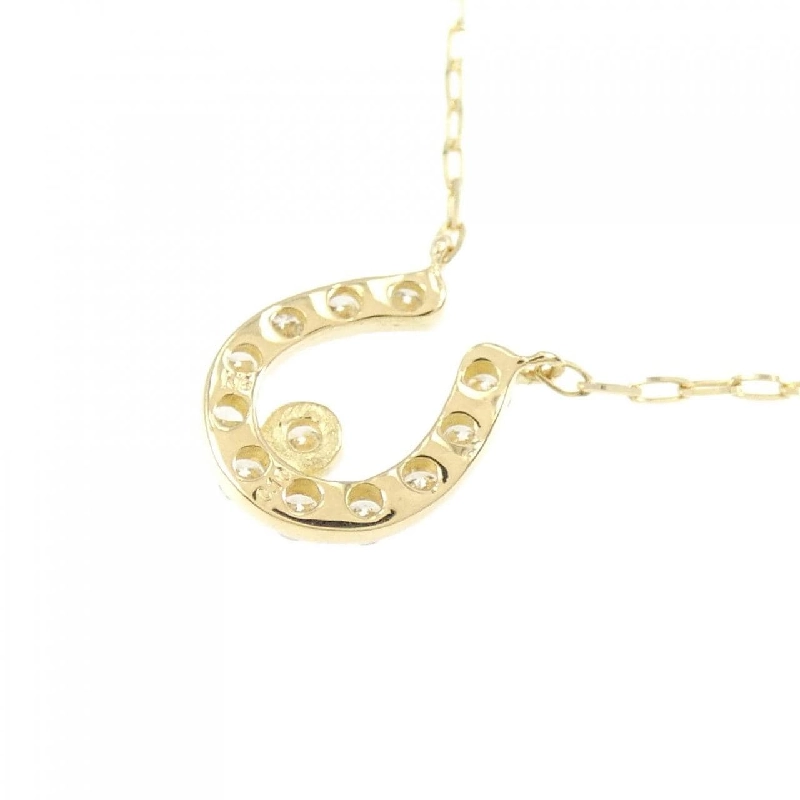 K18YG Dây chuyền kim cương 0.10CT - Hàng hiệu Chính hãng 865275