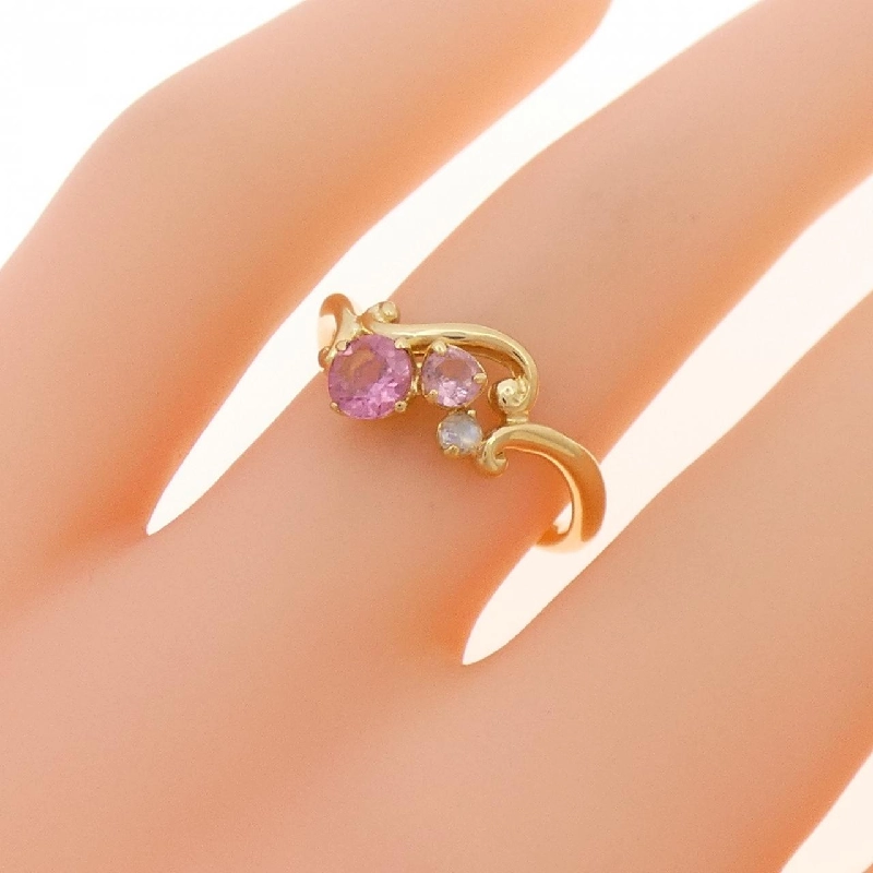 Nhẫn Tourmaline K18YG - Hàng hiệu Chính hãng 853056