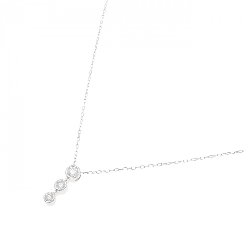 K18WG Dây chuyền kim cương 0.30CT - Hàng hiệu Chính hãng 859249