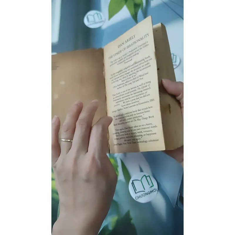 [MIỄN PHÍ BỌC SÁCH] The Upside of Irrationality - Dan Ariely 1027174