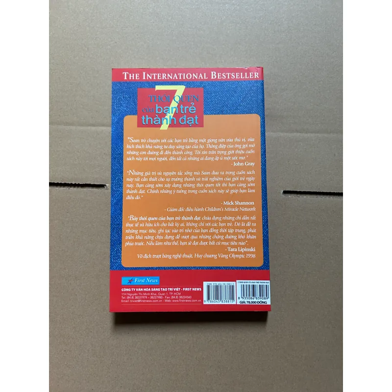 7 thói quen của bạn trẻ thành đạt - Sean Covey 712327