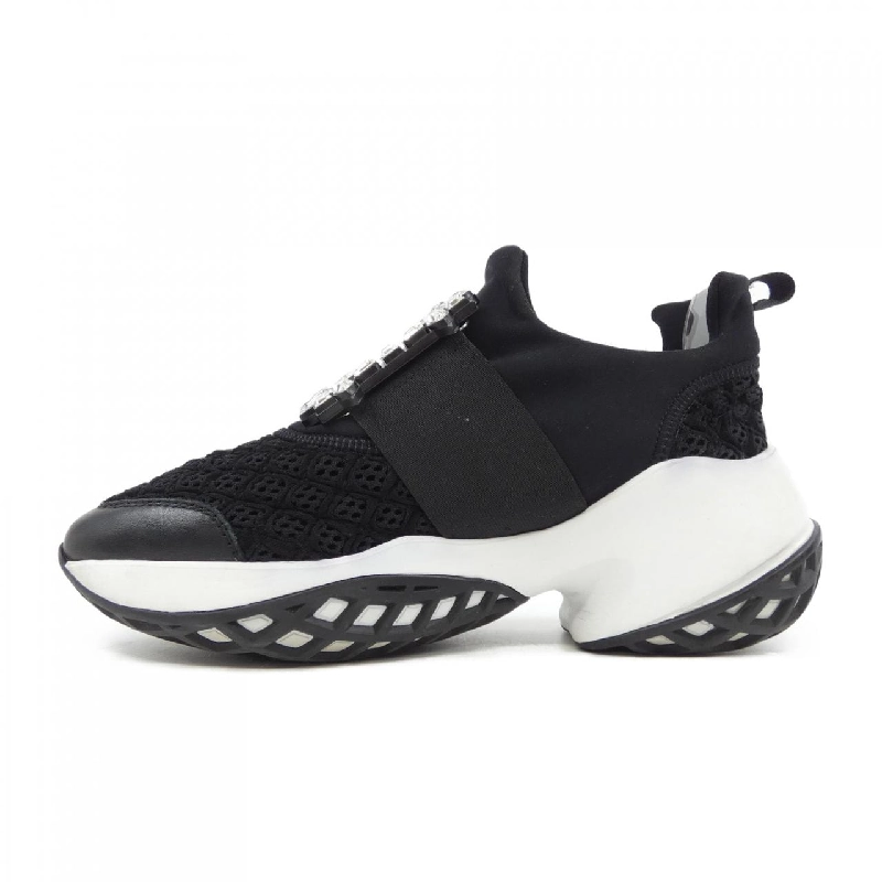 Giày sneaker ROGER VIVIER Viv' Run Strass Buckle - Hàng hiệu Authentic 828419