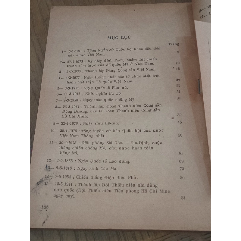 Những ngày kỷ niệm và lịch sử - Nguyễn Đỗ Vũ 975179