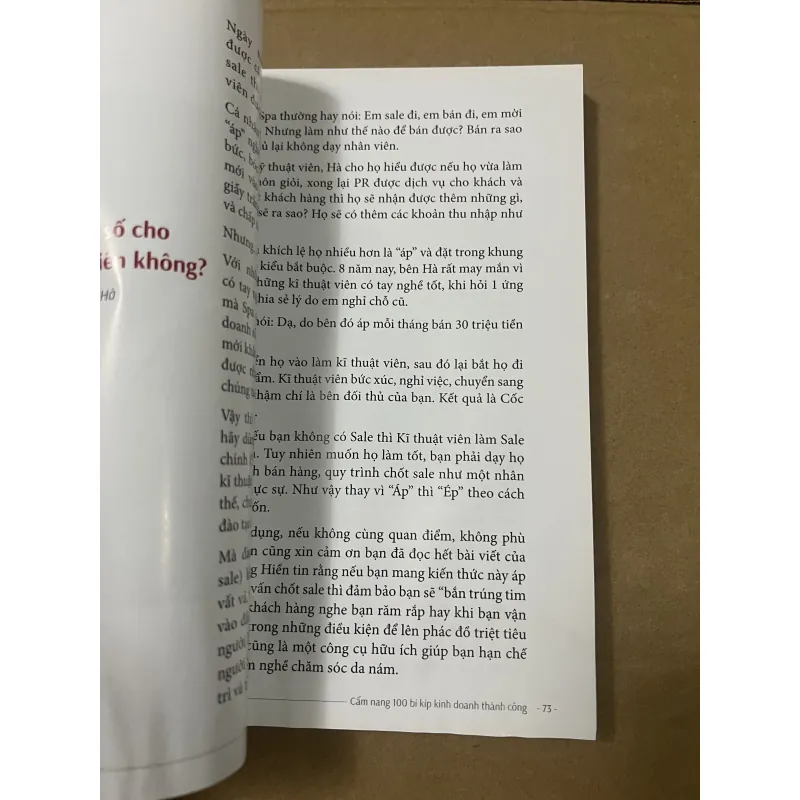 Tâm sự nghề spa 1010387