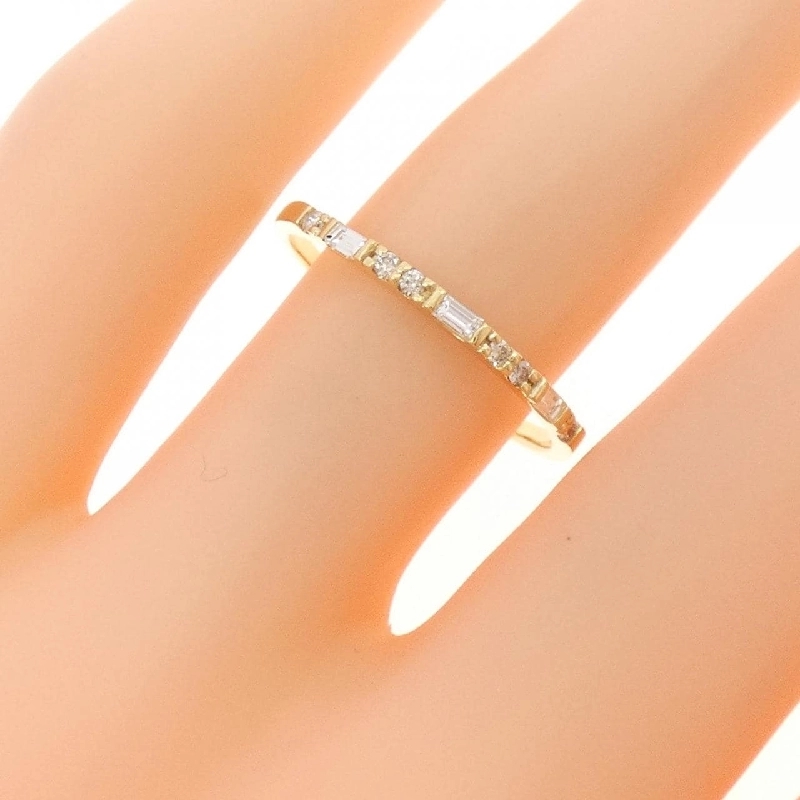 Nhẫn kim cương K18YG 0.10CT - Hàng hiệu chính hãng 846002