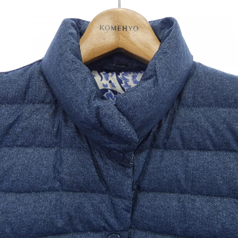 【Khuyến mãi】(C)STUDIO CLUB Áo gile lông vũ 643150