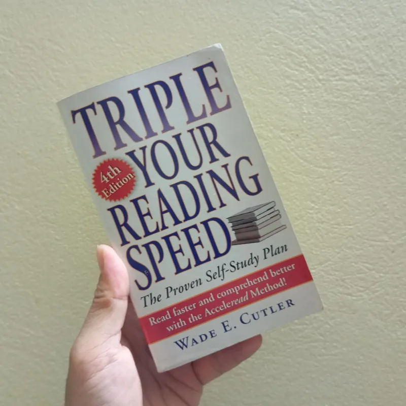 Triple your reading speed, sách ngoại văn tiếng Anh  587098