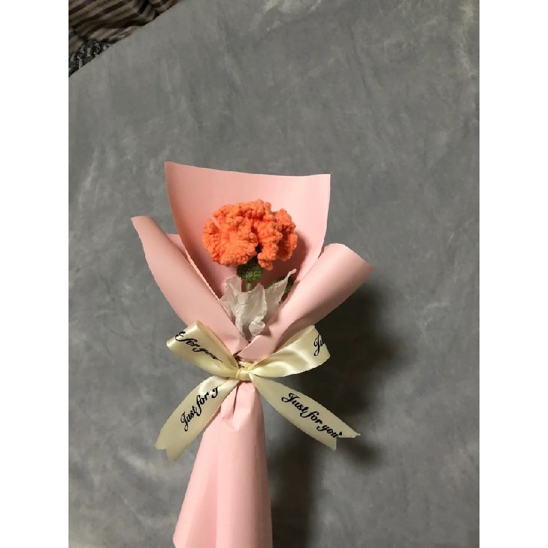 Bó hoa len handmade cute quà tặng Valentine, Sinh Nhật, Giáng sinh 18128