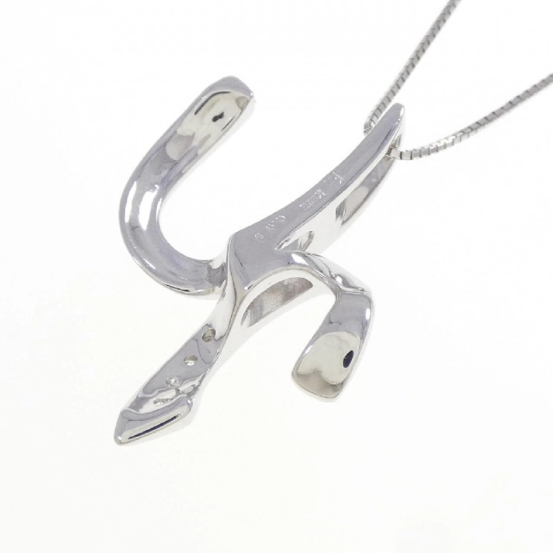 K18WG Dây chuyền kim cương 0.09CT - Hàng hiệu Chính hãng 856936