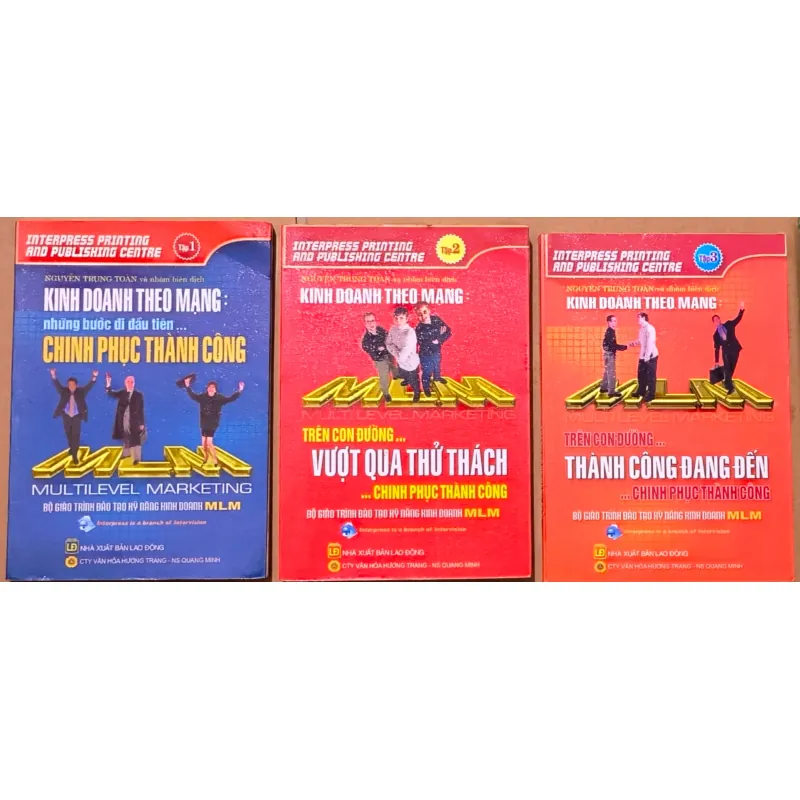 Sách Kinh Doanh Theo Mạng Taapj1,2,3 745515