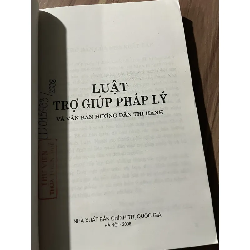 Luật trợ giúp pháp lý và văn bản hướng dẫn thi hành 591936